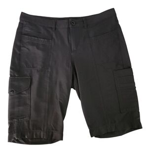 MEC Dark Grey stretch Utility Cargo Shorts size 6